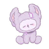 Tired Sleep Sticker