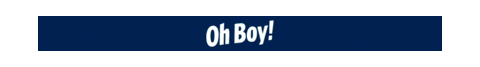 Oh Boy Touchdown Sticker by Oberto Snacks, Inc