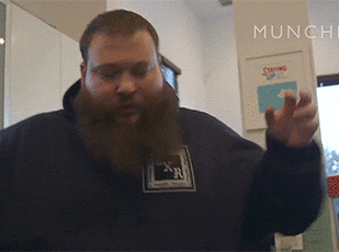 actionbronson giphyupload happy dance fuck that's delicious action bronson GIF