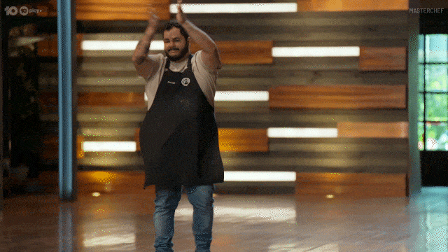 Antonio Celebrate GIF by MasterChefAU