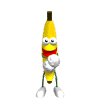 banana dancing STICKER