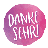 infodesignerin drawing thankyou watercolor danke Sticker