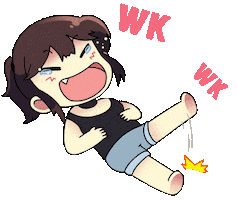 Girl Annie Sticker by kill666x