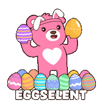 Easter Bunny Sticker by BEARISH