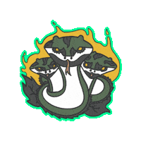 Fire Neon Sticker