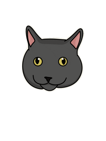 Happy Cat Sticker