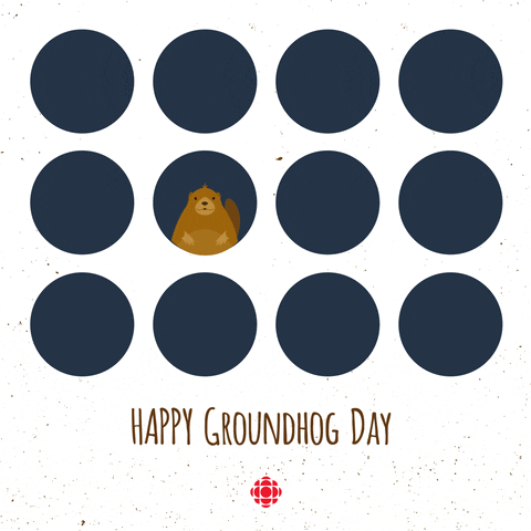 groundhog day animation GIF by CBC