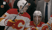 Happy Calgary Flames GIF by NHL