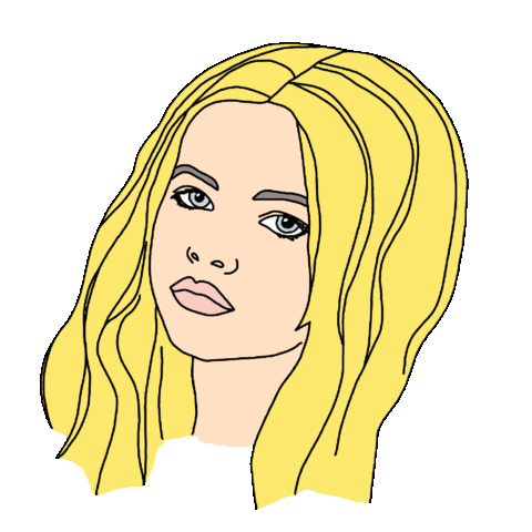 Make Up Babe Sticker by Waltermedia