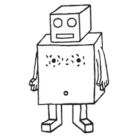 robotronskateboards skateboard robotron robotronskateboards thatsanice Sticker