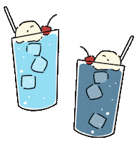 Cafe Desert Sticker