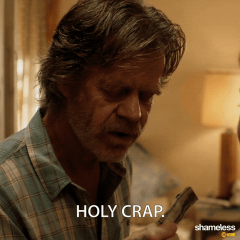 episode 8 holy crap GIF by Shameless