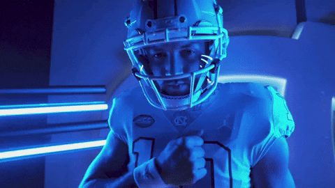 North Carolina Football GIF by UNC Tar Heels