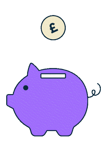 bankofengland giphyupload money purple cash Sticker