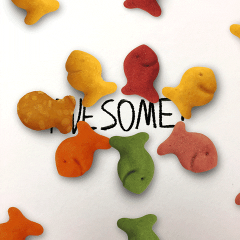 awesome goldfish crackers GIF by Goldfish