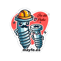 Fathers Day Dad Sticker by Mayfe