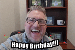 Happy Birthday Raddad GIF by Kid-A-Loo