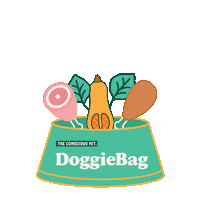 theconsciouspet tcp doggie bag doggiebag conscious pet Sticker