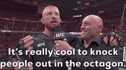 Mixed Martial Arts Shrug GIF by UFC