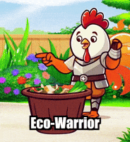 Composting Eco-Warrior GIF by Zorooster
