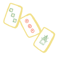 Mahjong Taryn Sticker by TarynNewton