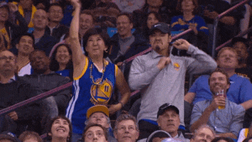 Happy Golden State Warriors GIF by NBA