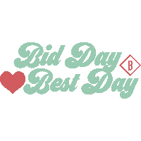 Sorority Bid Day Sticker by B-Unlimited
