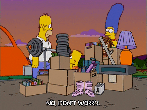 homer simpson weight bench GIF