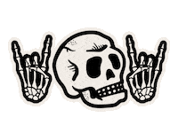 Rocking Hell Yeah Sticker