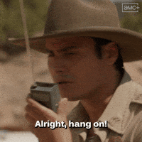 Hold On Television GIF by AMC Networks