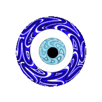 Ziggyssmokeshops eye evil eye ziggy boro Sticker