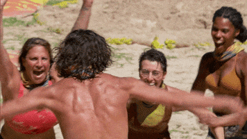 Happy Friends GIF by Survivor CBS