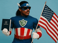 Captain America Usa GIF by Jukebox Saints