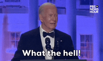 "What the hell!"