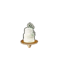 Baking White Cake Sticker