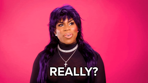 No Way Reaction GIF by RuPaul's Drag Race