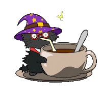 Good Morning Sunrise Sticker by Silly Kitties
