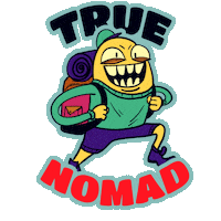 Athenatruenomad Sticker by AthenaExecutivePartners