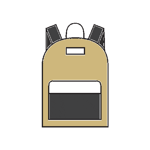 Back To School Backpack Sticker by CU Online