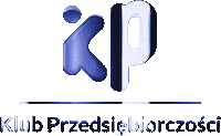 klubprzedsiebiorczosci logo blue kp klub Sticker