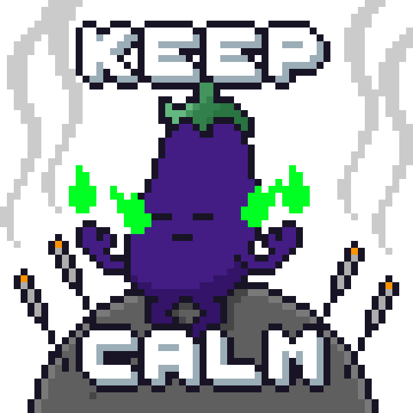 Relax Breathe Sticker by Potatoz by 9GAG