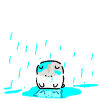Sad Cry Sticker