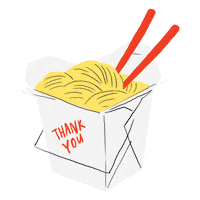 Hungry Chinese Sticker