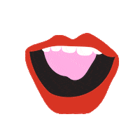 Grown Up Lips Sticker by brigitta martiana