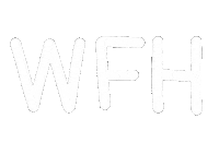 Work From Home Text Sticker