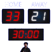 21 Away Sticker