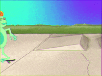 Fall Skateboarding GIF by d00dbuffet