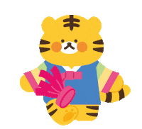 Chinese New Year Tiger Sticker by daiso_designlab