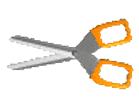 scissors STICKER