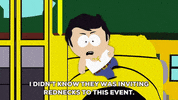 eric cartman bus GIF by South Park 